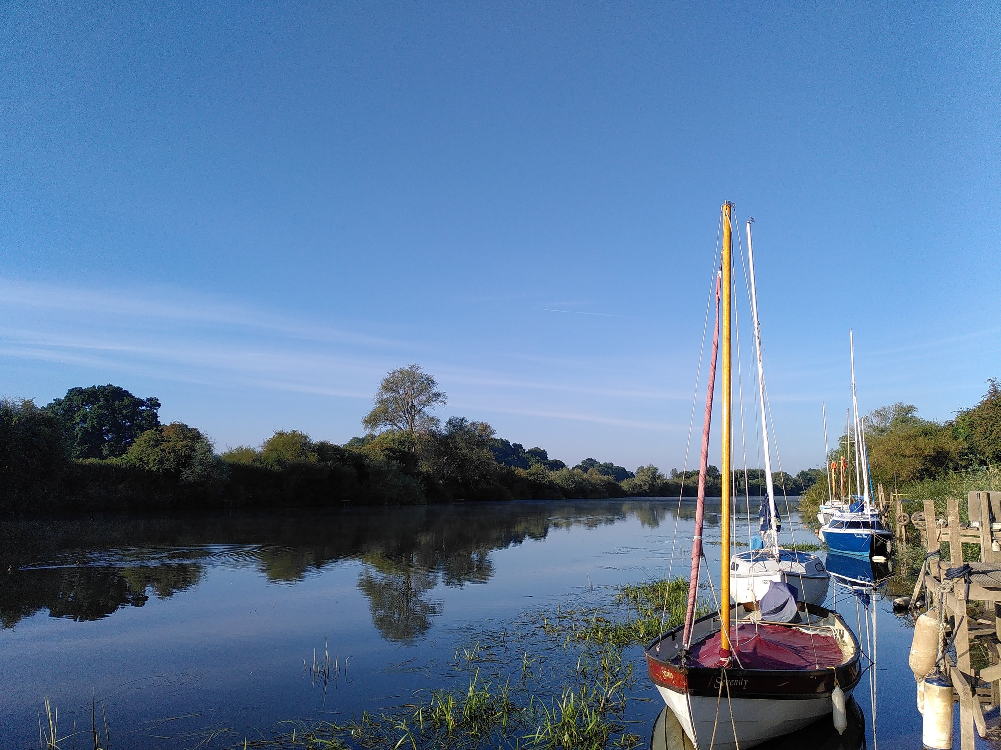 Cruisers on the river