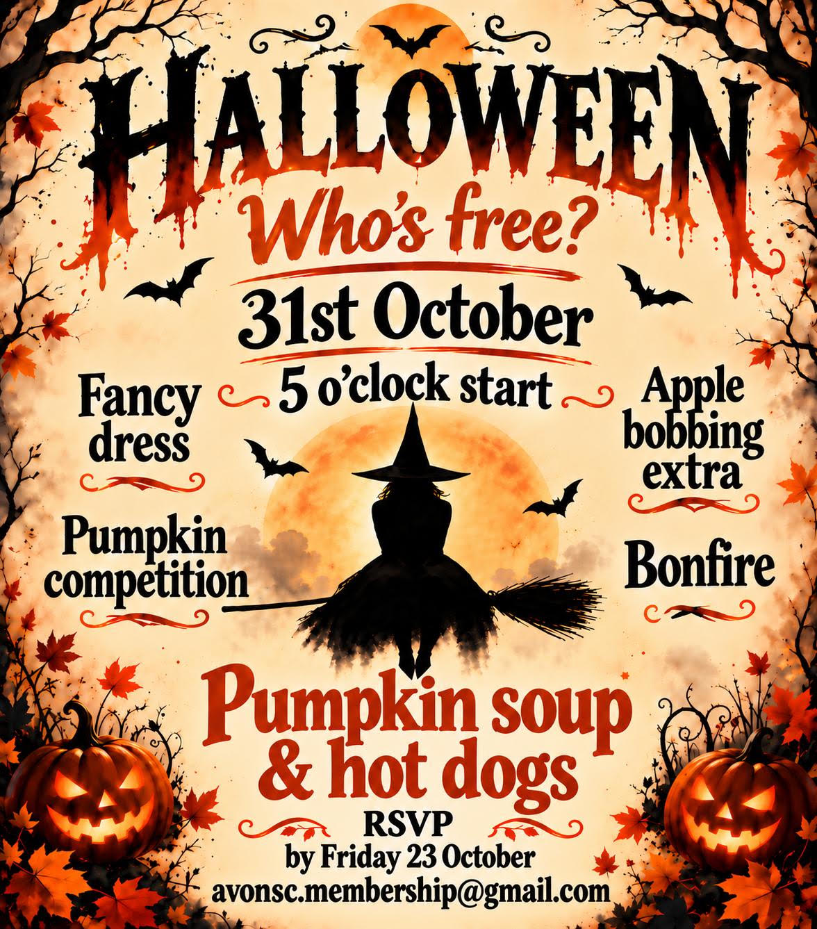 Mini working party, Hallowe'en and Burn A Boat 2026